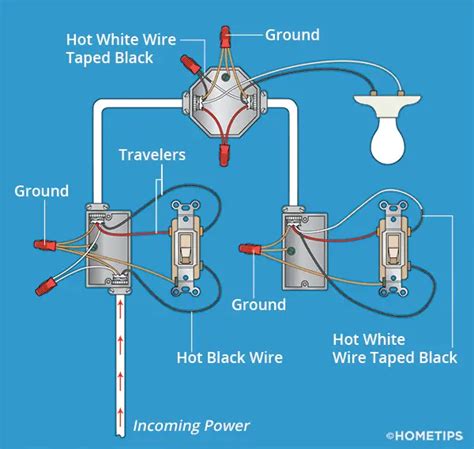 electrical three way switch wiring diagram 